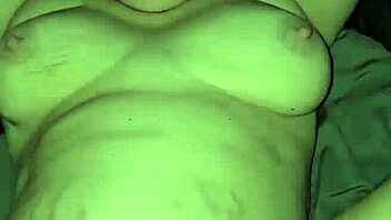 Pregnant woman experiences deep creampie. Her fat tits bounce during intense orgasmic session.