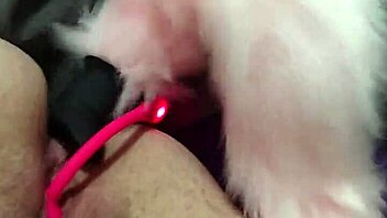 In a solo session, the chubby milf indulges in double penetration with toys, exploring her fat ass and bbw curves.