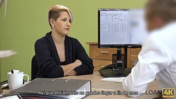 loan4k this delivery girl will take care of your sausage