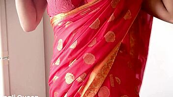 Nepali Couple Feels Intense Passion While Fucking In Sari At Home