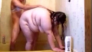 Sissy Fucks Wife In Shower With Deepthroat Blowjob Then Anal Creampie!