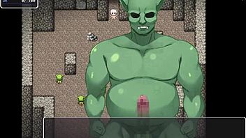 offering my hole to the shrine maiden feeder in ero-dungeon - part 2 first game over i fell into nut room full of monsters