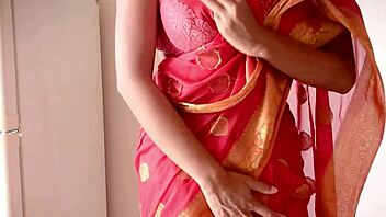 Nepali Couple Feels Intense Passion While Fucking In Sari At Home