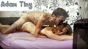 Slutty wife gets five creampies in pronebone bondage!