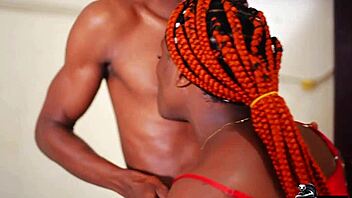 hotel guest orders food but gets massive big black cock instead 😲🍆