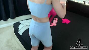 Narrative-Neutral ripped leggings alix lynx gets touched