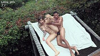 Glamping 1vs1 only anal, Colombian girl says yes papi deep balls.