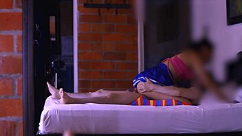 The cheater and the student shared secret glances at the lively holiday party with friends.