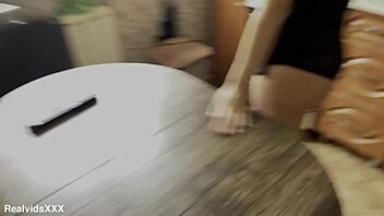 when a soldier drops by to visit his army buddy's wife for some intense action