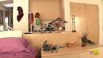 Dildos heat up the lesbian threesome with Lexi Gray, Raven Rockette, and Riley Madison licking pussies.