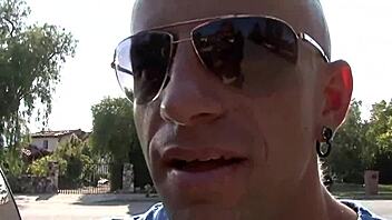 Demi Delia rides huge cock