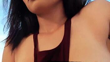 This big titty ebony beauty with a huge ass got fucked doggystyle outdoors in Florida sunshine.