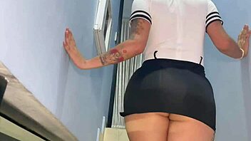 I dress up as a pilot to get my boyfriend pounding my ass with his thick cock