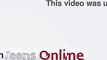 british teen student in cosplay with curly red hair and big natural tits squirts wildly solo using wand toy