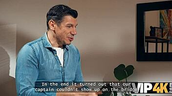 sexy brunette sucks old cock as signal in stockings for hardcore young old action