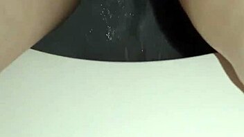 Pregnant Woman Uses Public Toilet Outdoors