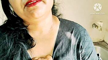 hey desi wife, you ready for hardcore fucking with those neighbor boys in the kitchen?