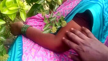 do you want to see this indian beauty's boobs in a homemade video with her roommate outdoors?