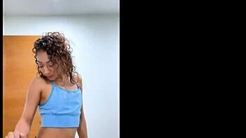 Pov small tits girl sarah lace gets facial