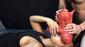 Oh wow, two demons face to face, I ate the cum comin' out of her doll's mouth xattlalust