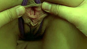 Asian Doll With Long Ebony Hair Bound In Bondage Suggests Intense Gagged Oral Action