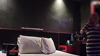 I gave my wife intense anal with lingerie and huge cock until cum in mouth