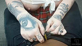 in the boardroom, this beautiful tight pussy gets banged on the desk by a big black cock