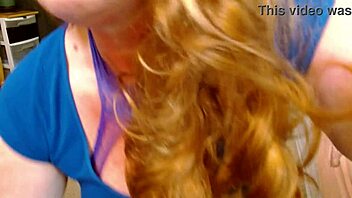 Redhaired business woman hires escort to cum in her mouth multiple times.