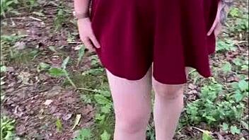 college blonde olivia bay reveals her big natural tits during outdoor public encounter