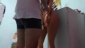 hey check out this curvy latina prostitute with a huge ass in homemade action