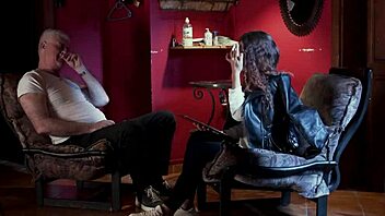 Pornstar experiences her first taste of degradation as a redhead slave endures whipping and humiliation in a kinky BDSM session with a dominant brunette.