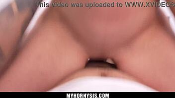 Petite Teen Becomes Obsessed with Huge Cock in Taboo Fantasy Ride and Doggystyle Action