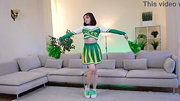 Beautiful Teen Virgin Endures Intense Double Penetration From Five Big Cocks