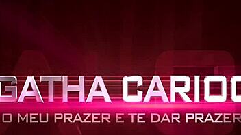 Agatha Carioca Inserts Rexona In Her Pussy On Webcam