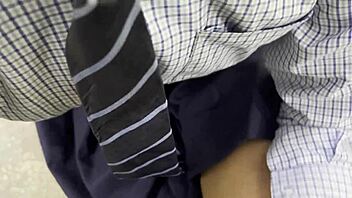 in this casual tale, the indian village desi schoolgirl gets wild with her boyfriend in a rough anal fuck outdoors