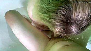 Friends Wife Sucks In Bathroom Mouthful Cum