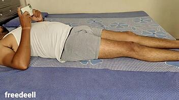 Chubby Indian Housewife Rides Big Cock in Homemade Anal on Valentines Day