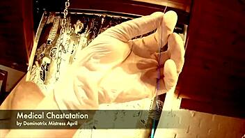 i crave the intense domination from dominatrix mistress april in her cruel cock clinic with bdsm bondage and femdom control