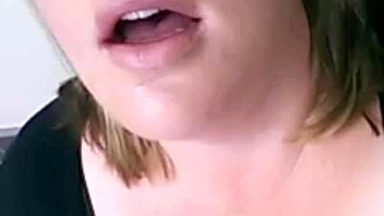 makes you wanna cum on her face with this fat bbw interracial tease?