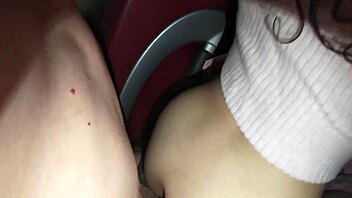 The young amateur bends over in doggystyle for an outdoor public POV fuck near the car, leading to a cumshot as the truck driver watches like a voyeur.