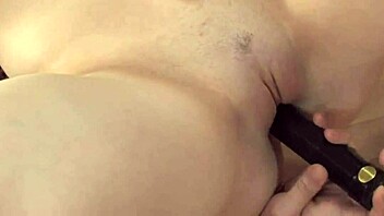 The slut Sheila Faye with brown hair hunts for dripping wet pussy toys in solo masturbation! 💦🔥