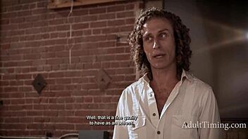 alison rey explores her desires in an intense casting interview on the sofa