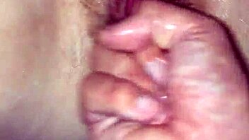 teen blonde inserts cucumber deep into her tight hole for wild solo fun