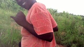 Crazybitch Twerking Half Naked in Forest