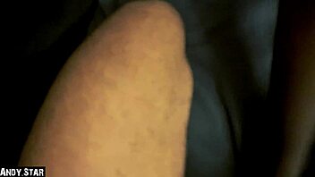 i just spritzed cum on that ebony girl's nylon feet after her hot footjob man