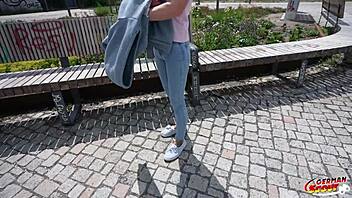 German Scout Picks Up Skinny Mature Melisa Rose For Intense No Condom Casting Fuck With Rough Doggystyle