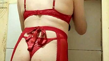 Feeling So Sexy In Lingerie Revealing My Tiny Cock