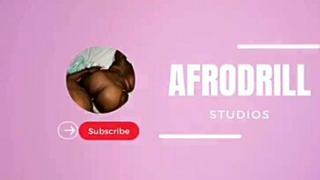 Hot African couple moans during intense doggystyle and missionary fucking with wet pussy action