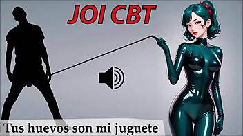 can you handle this extreme joi cbt roleplay in spanish? kick those balls for my fun!