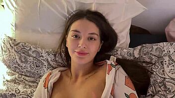 Do you think this cute teen can lose her virginity if the condom breaks and he cums inside her tight pussy?